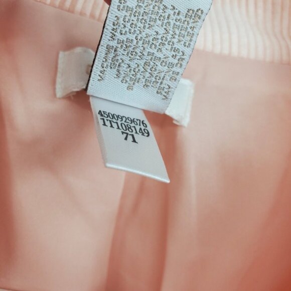 J. Crew Pink Clasp Front Ribbed Blazer Preppy Career Topper Jacket Medium - Picture 9 of 9